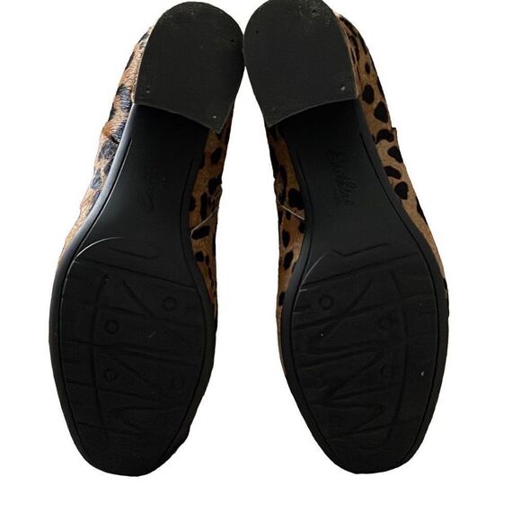 Earthies‎ by Earth Apollo Leather Calf Fur Leopard Ankle Boots. Size 7 NWOB - Picture 8 of 10